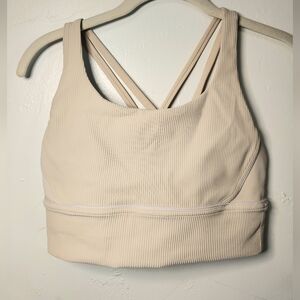 Lululemon Ribbed Sports Bra, Size 8